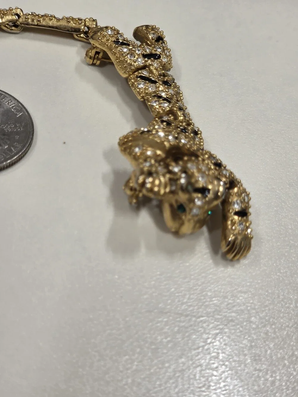 Vintage 1960s Articulated Brooch